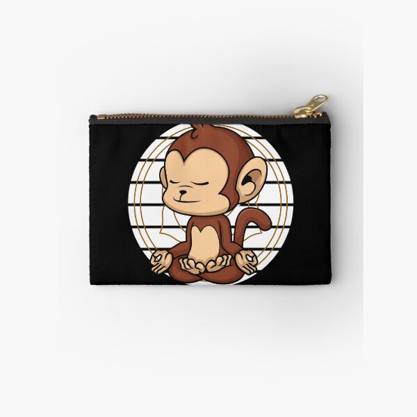 Item preview, Yoga Nidra Zen Meditation Chakra Monkey Chimpanzee designed and sold by Nessshirts.