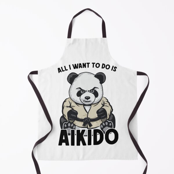 Item preview, Aikido Panda All I Want To Do Is Cute Bear designed and sold by GrandeDuc.