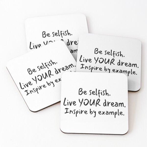 Item preview, Be selfish and inspiring. designed and sold by krinima.