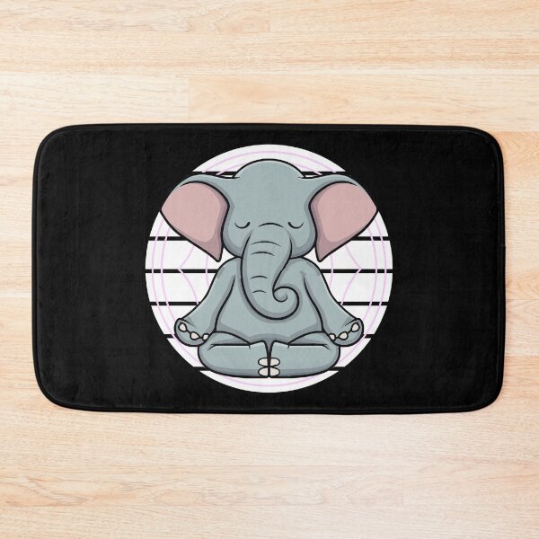 Item preview, Elephant Meditates Meditation Yoga Zen designed and sold by Nessshirts.