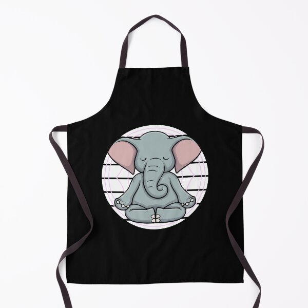 Item preview, Elephant Meditates Meditation Yoga Zen designed and sold by Nessshirts.