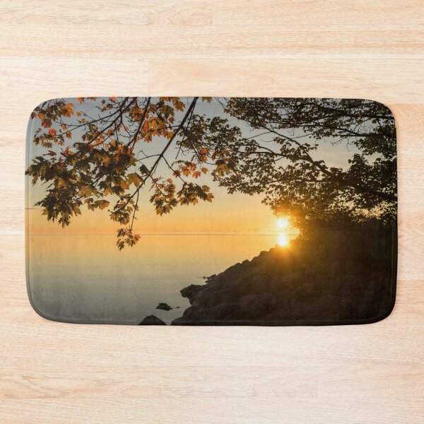 Item preview, Golden Autumn - Glorious Sunrise on the Shore  designed and sold by Georgia Mizuleva.
