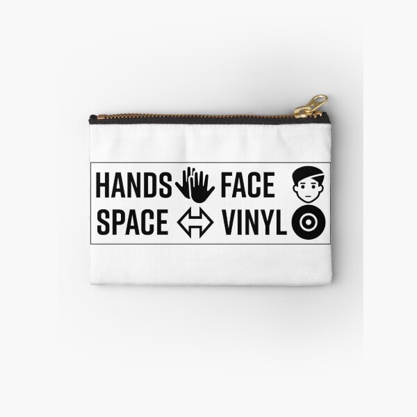 Item preview, Hands Face Space Vinyl designed and sold by Jokertags.