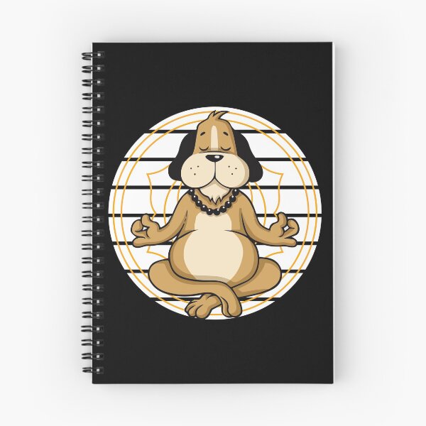 Item preview, Relaxation meditating mindfulness dog zen designed and sold by Nessshirts.