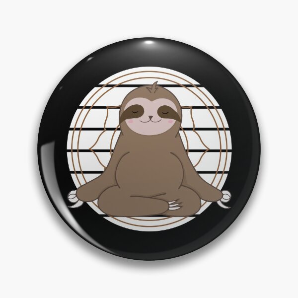 Item preview, Sloth Chakra 7 Chakras Meditation Relaxation designed and sold by Nessshirts.