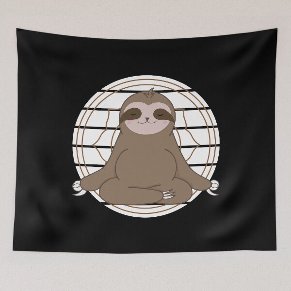 Item preview, Sloth Chakra 7 Chakras Meditation Relaxation designed and sold by Nessshirts.