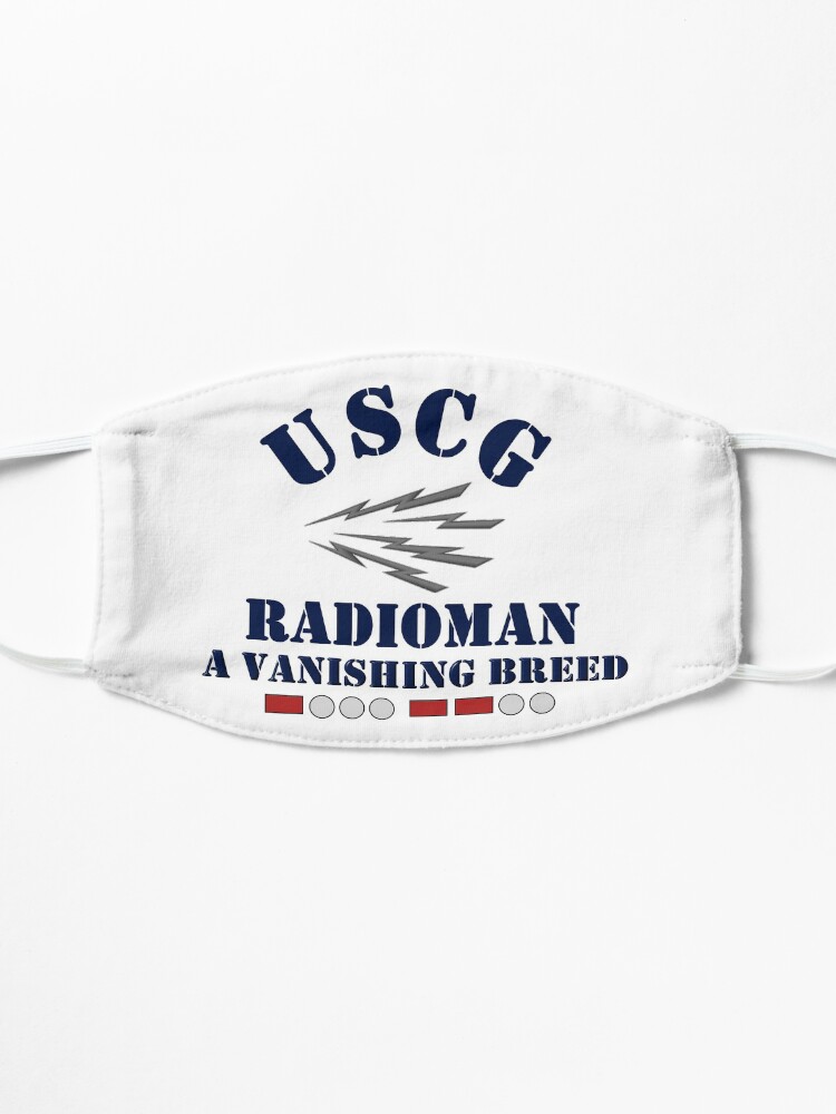 Alternate view of USCG Radioman A Vanishing Breed Mask