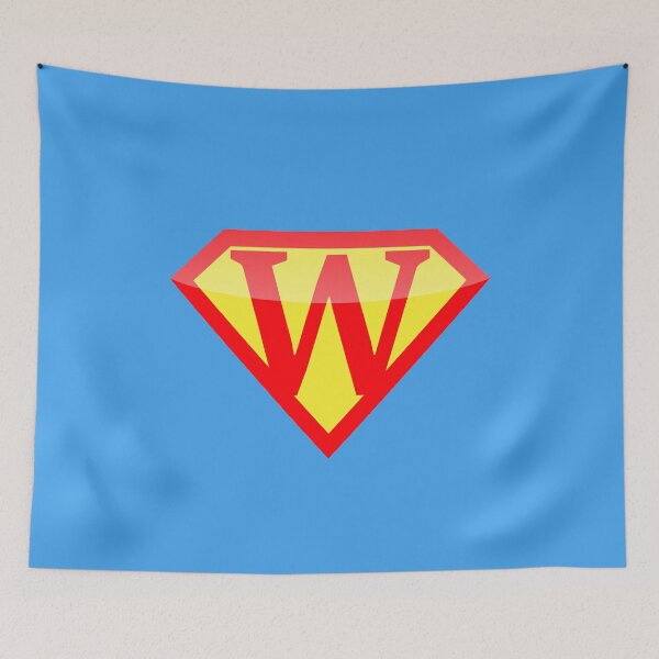 Item preview, Superhero symbol. Letter W logo. designed and sold by waldemart.