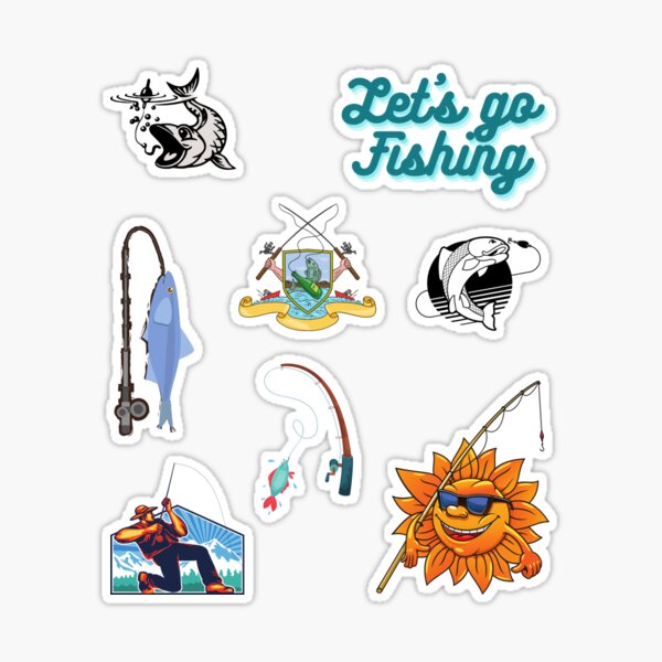Fishing Sticker Pack #lovefishing | Sticker