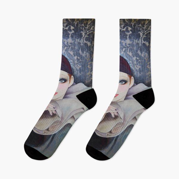 Item preview, clown lady designed and sold by Artistmuneera.