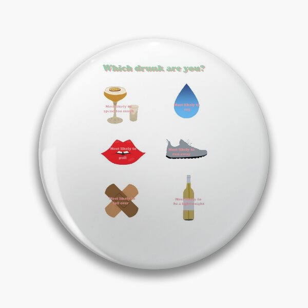 Item preview, The types of people on a night out  designed and sold by textilestalk.