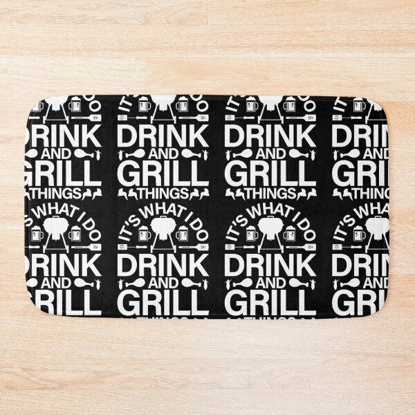 Item preview, It's What I Do Drink And Grill Things Pitmaster designed and sold by GravitiTees.