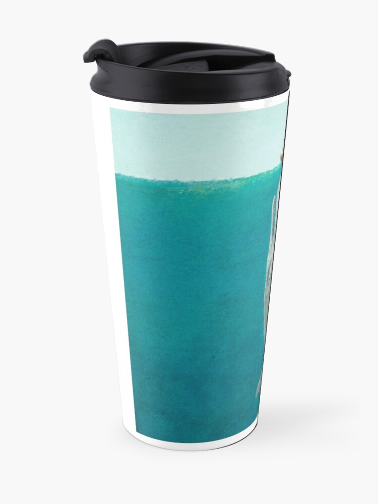 Alternate view of The Whale - Full Length Travel Coffee Mug