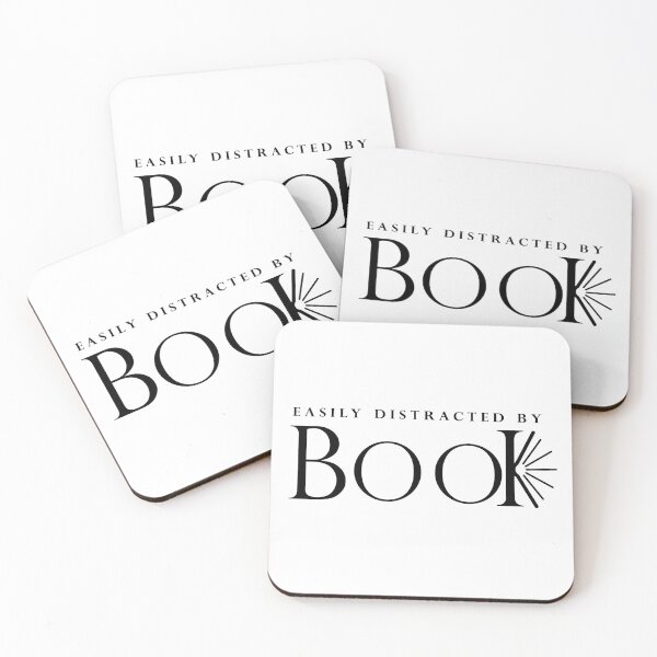 Item preview, easily distracted by books t-shirt designed and sold by Skama87.