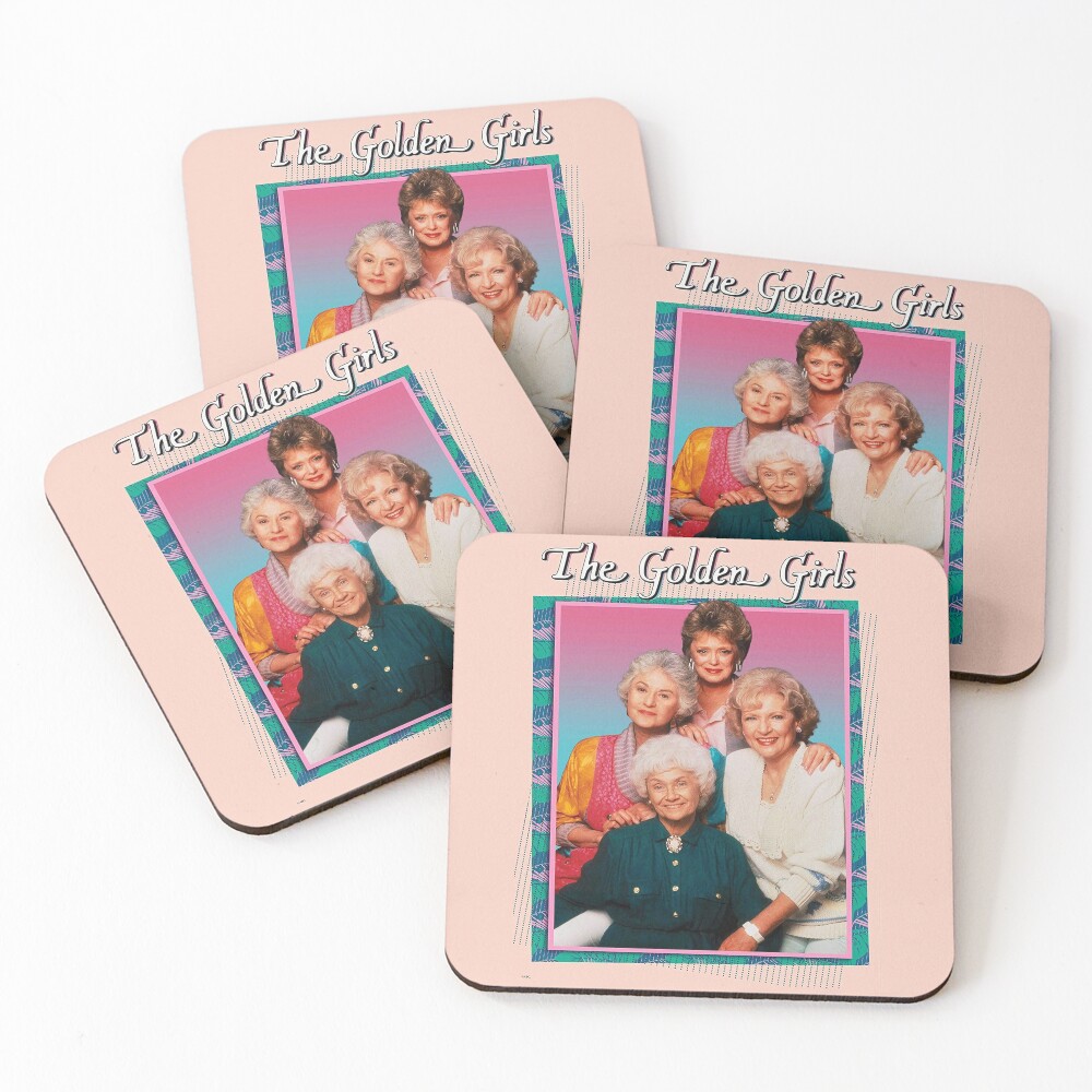 The Golden Girls - classic TV show Coasters (Set of 4)