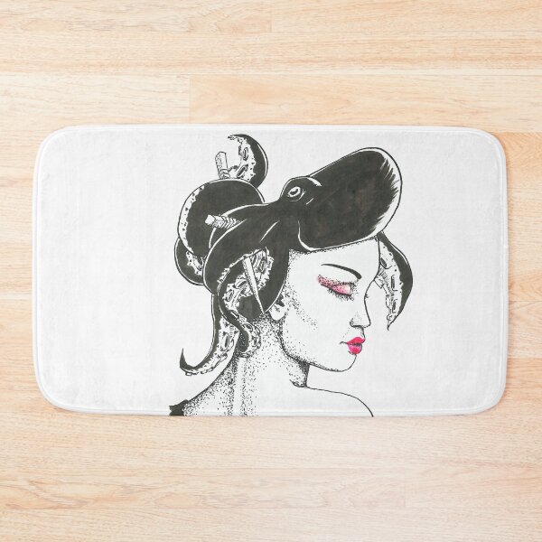 Item preview, Sprawling geisha designed and sold by Crea-RiBo.