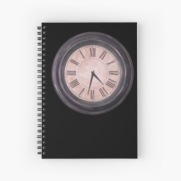 Running Out Of Time Spiral Notebook