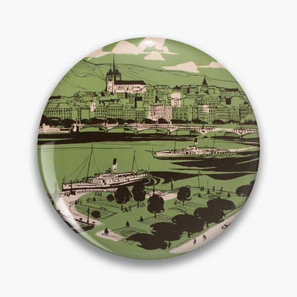 Item preview, retro Geneva designed and sold by CorasPosters.