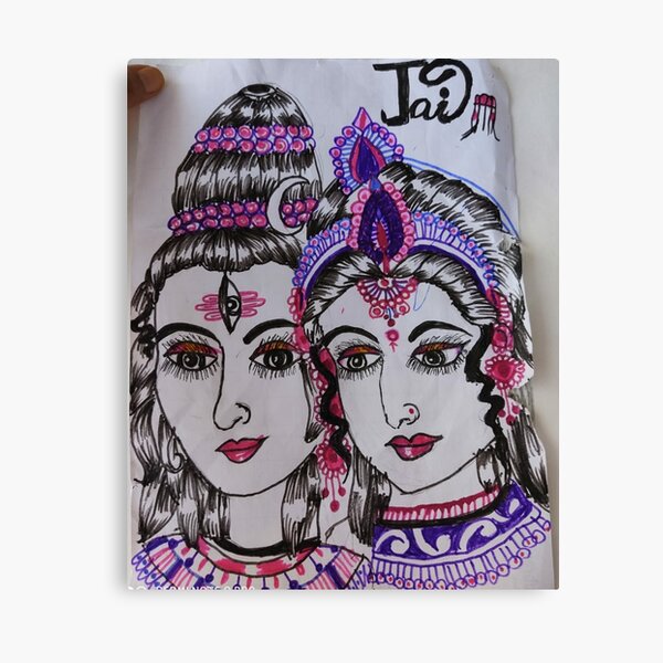 How To Draw Shiv Ji And Parvati Ji  Shivratri Special Drawing  Lord  Shiva Drawing  Pencil Art  Pencil drawings Drawings Pencil art