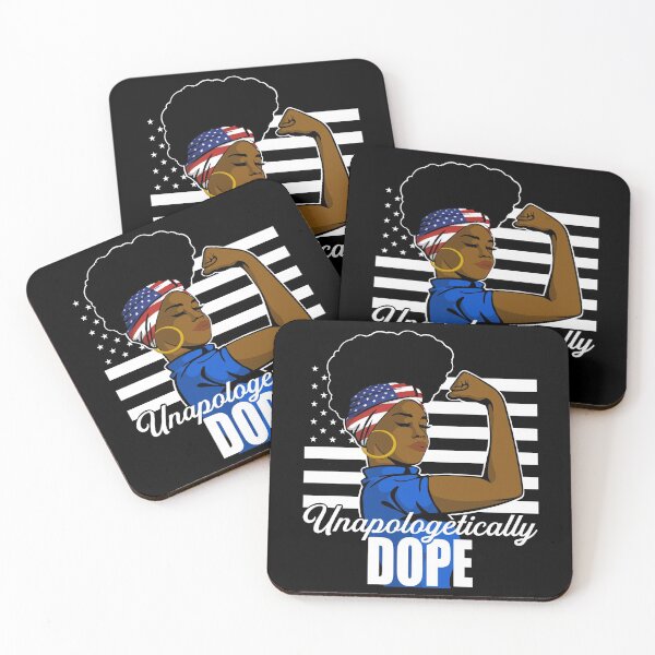 Item preview, Unapologetically Dope Black woman  designed and sold by mermaidselina.
