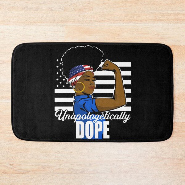 Item preview, Unapologetically Dope Black woman  designed and sold by mermaidselina.