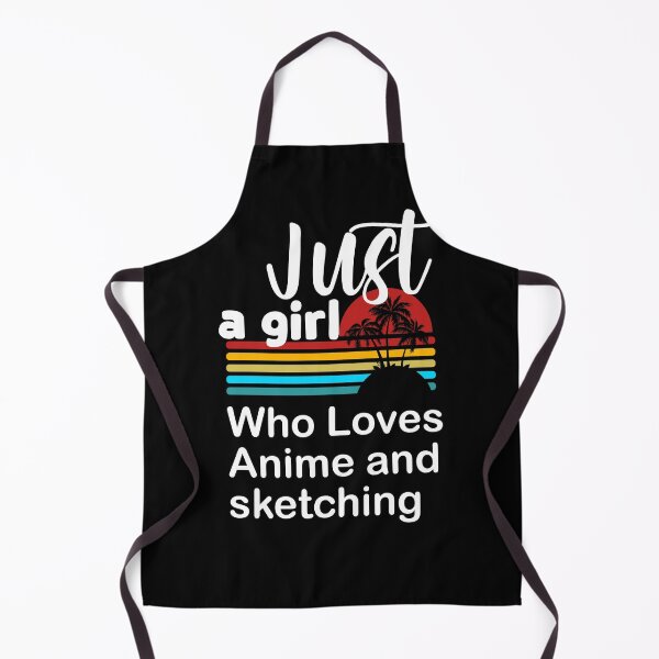 Item preview, Just a girl who loves anime and sketching designed and sold by arnabbabai.