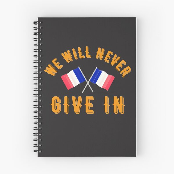 Item preview, We will never give in designed and sold by TonsPOD.