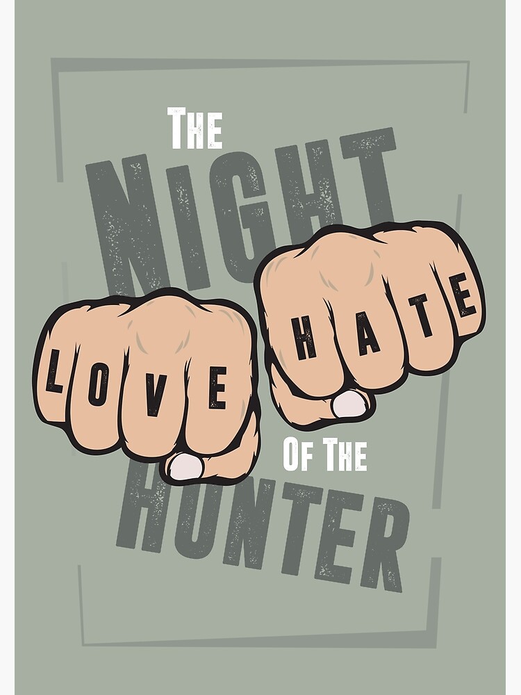 The Night of the Hunter - Alternative Movie Poster by MoviePosterBoy