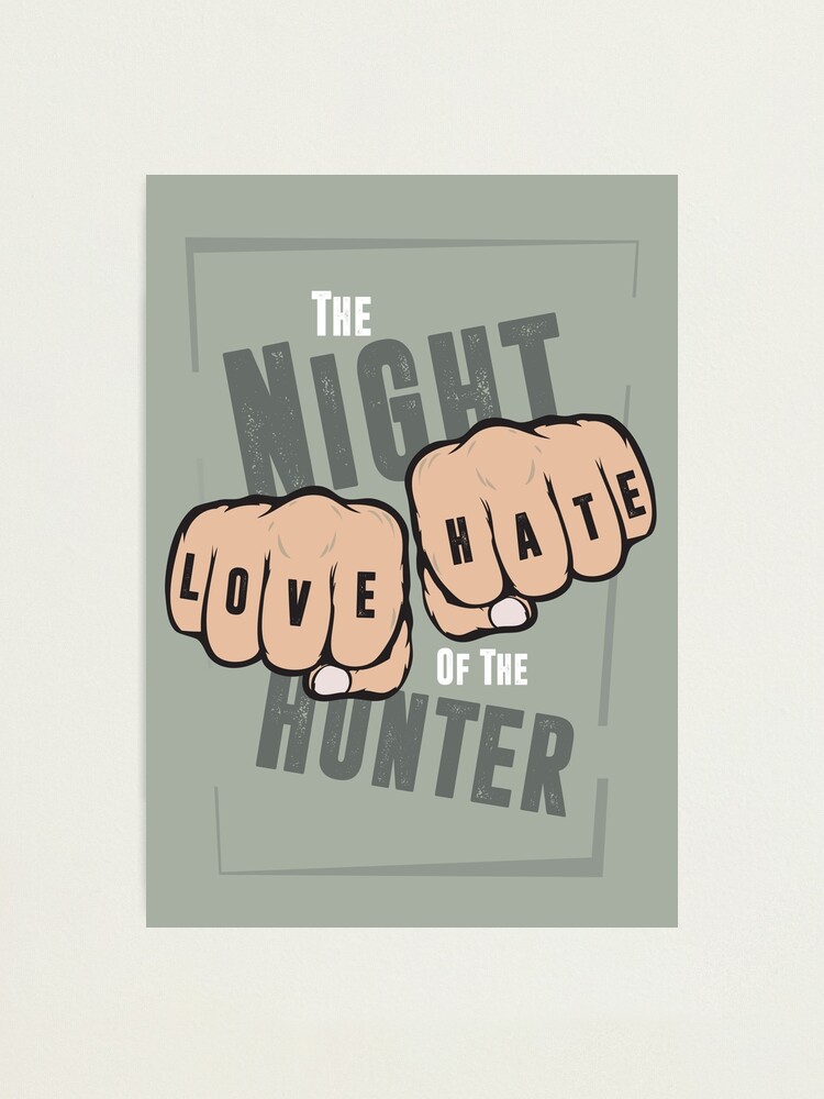 Alternate view of The Night of the Hunter - Alternative Movie Poster Photographic Print