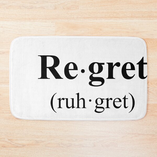 Item preview, Regret designed and sold by faishalwira.