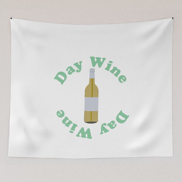Item preview, Day wine  designed and sold by textilestalk.
