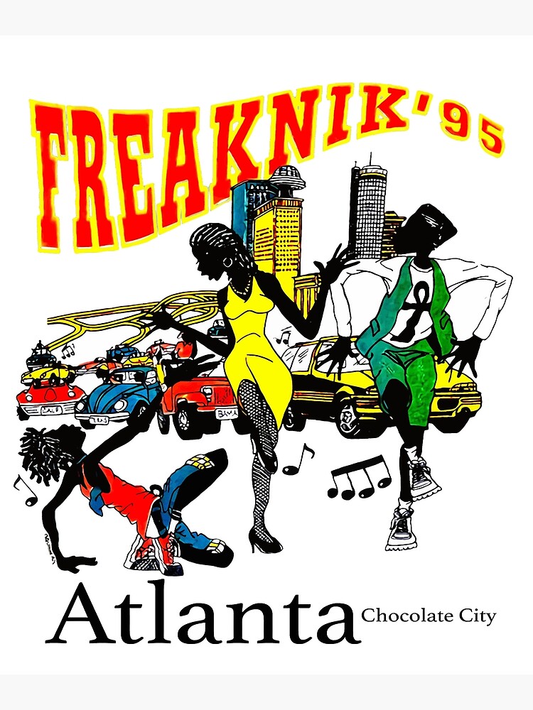 "90s Freaknik 1995 Spring Break Freaknik" Poster By BISAClothes | Redbubble