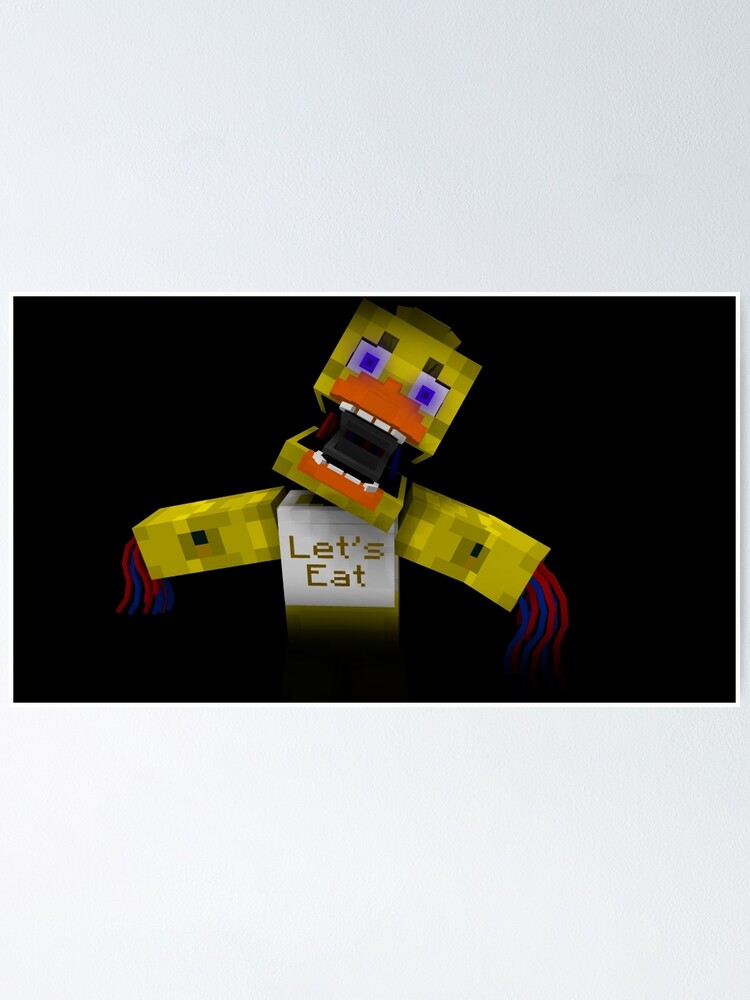 Withered Chica - Five Nights at Freddy's 2 Minecraft Skin