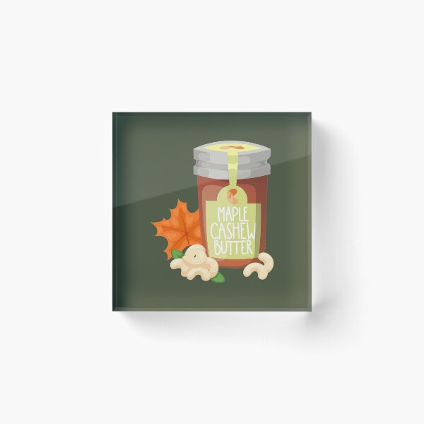 Item preview, Jar of Maple Cashew Butter designed and sold by Alicia Chee.