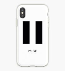 Pause iPhone Case