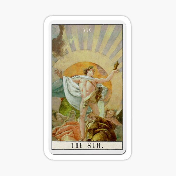 Item preview, the sun - xix tarot card designed and sold by pripple.