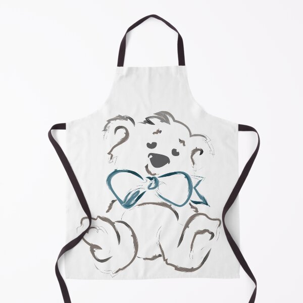 Item preview, Cuddly teddy bear with a bow designed and sold by IrenaW.