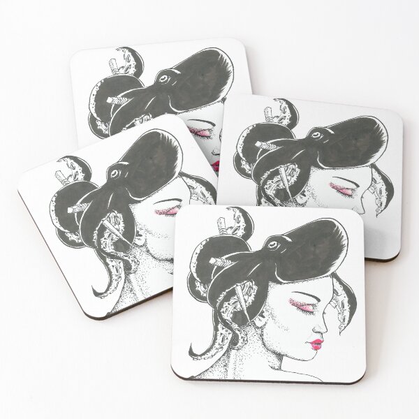 Item preview, Sprawling geisha designed and sold by Crea-RiBo.
