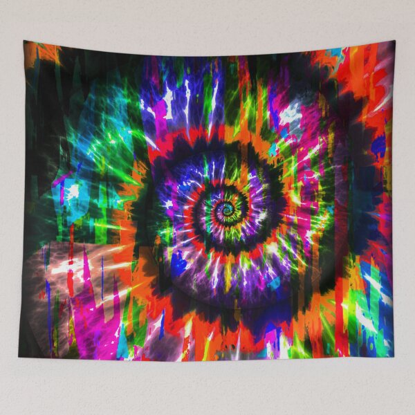 Item preview, Abstract Design Tie Dye Swirling Rainbow Color Optical Illusion designed and sold by Mary Riley.