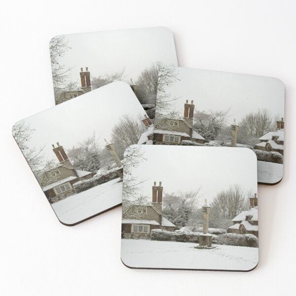 Item preview, Blaise Hamlet en la nieve designed and sold by AvonRiding.