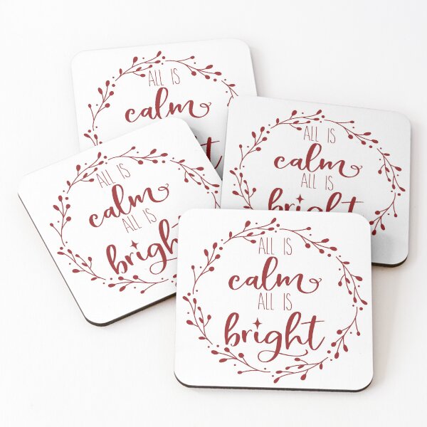 Item preview, All is Calm All is Bright designed and sold by CompassandCrate.