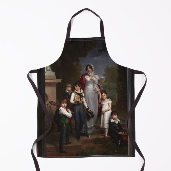 Item preview, Louise-Antoinette-Scholastique Guéhéneuc with her Children by Francois Pascal Simon Gérard Old Masters Classical Art Reproduction designed and sold by Xzendor7 Digital Art Creations.