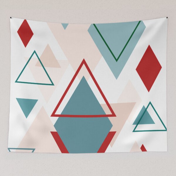 Item preview, Geometric art - triangles designed and sold by jerry-wanda.