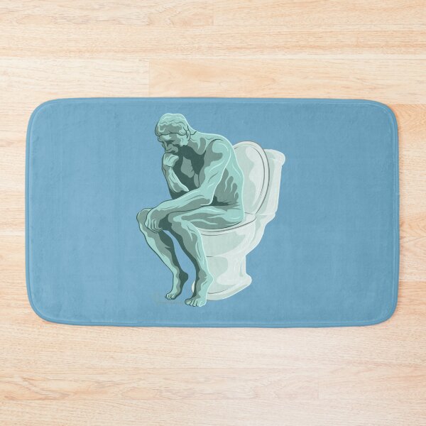 Item preview, The Toilet Thinker designed and sold by kascreativity.
