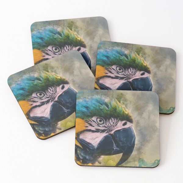 Item preview, PARROT MACAW designed and sold by ELEGANZZIA.