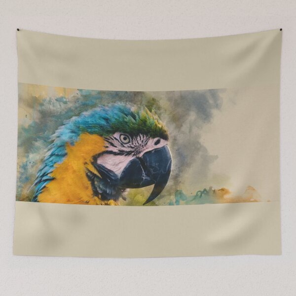 Item preview, PARROT MACAW designed and sold by ELEGANZZIA.