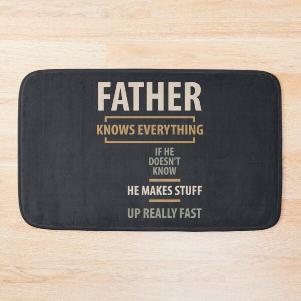Item preview, Father Knows Everything - Father and Grandpa Gifts designed and sold by cidolopez.