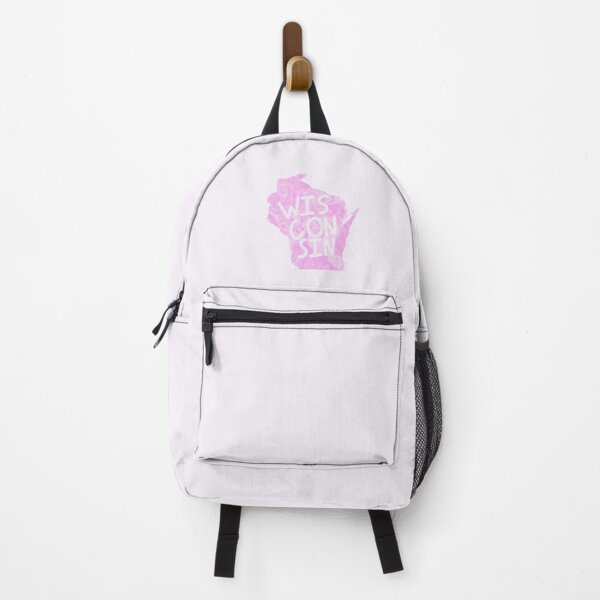 Item preview, pink wisconsin state designed and sold by ViviTV.