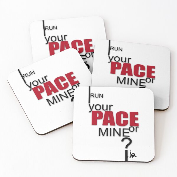 Item preview, Run your pace or mine for runner to motivate yourself in Clothing, Accessories, Home Decor. designed and sold by Myartbeyours.