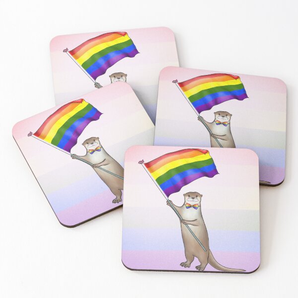 Item preview, Pride Otter designed and sold by OTTERFAMILY.